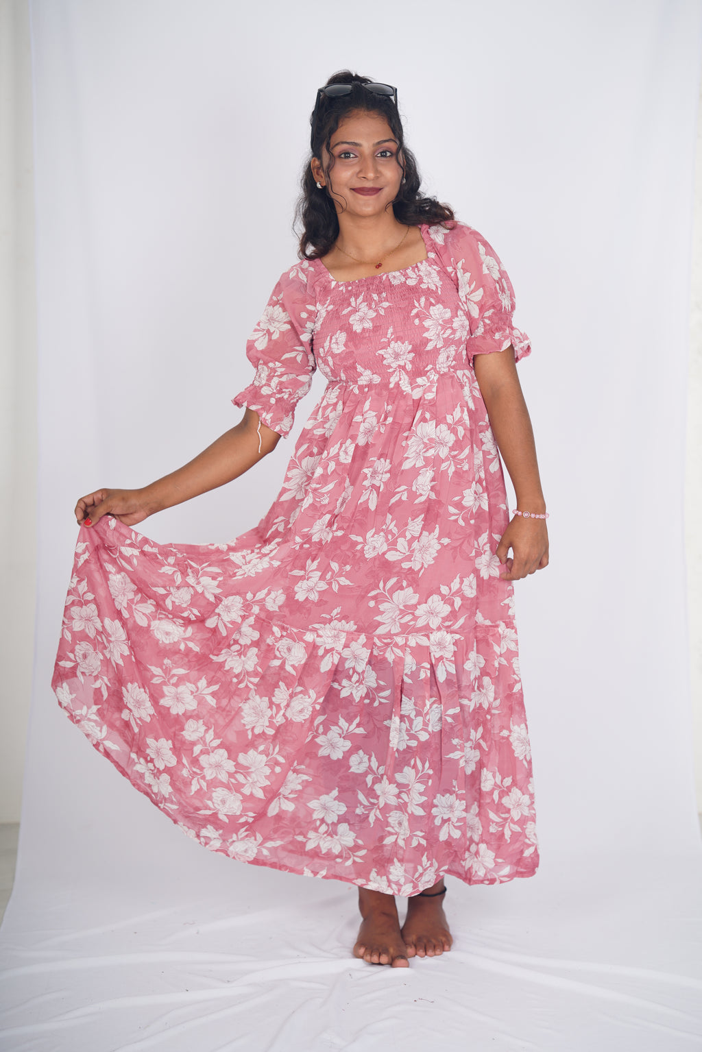 The Vintage Peony Maxi