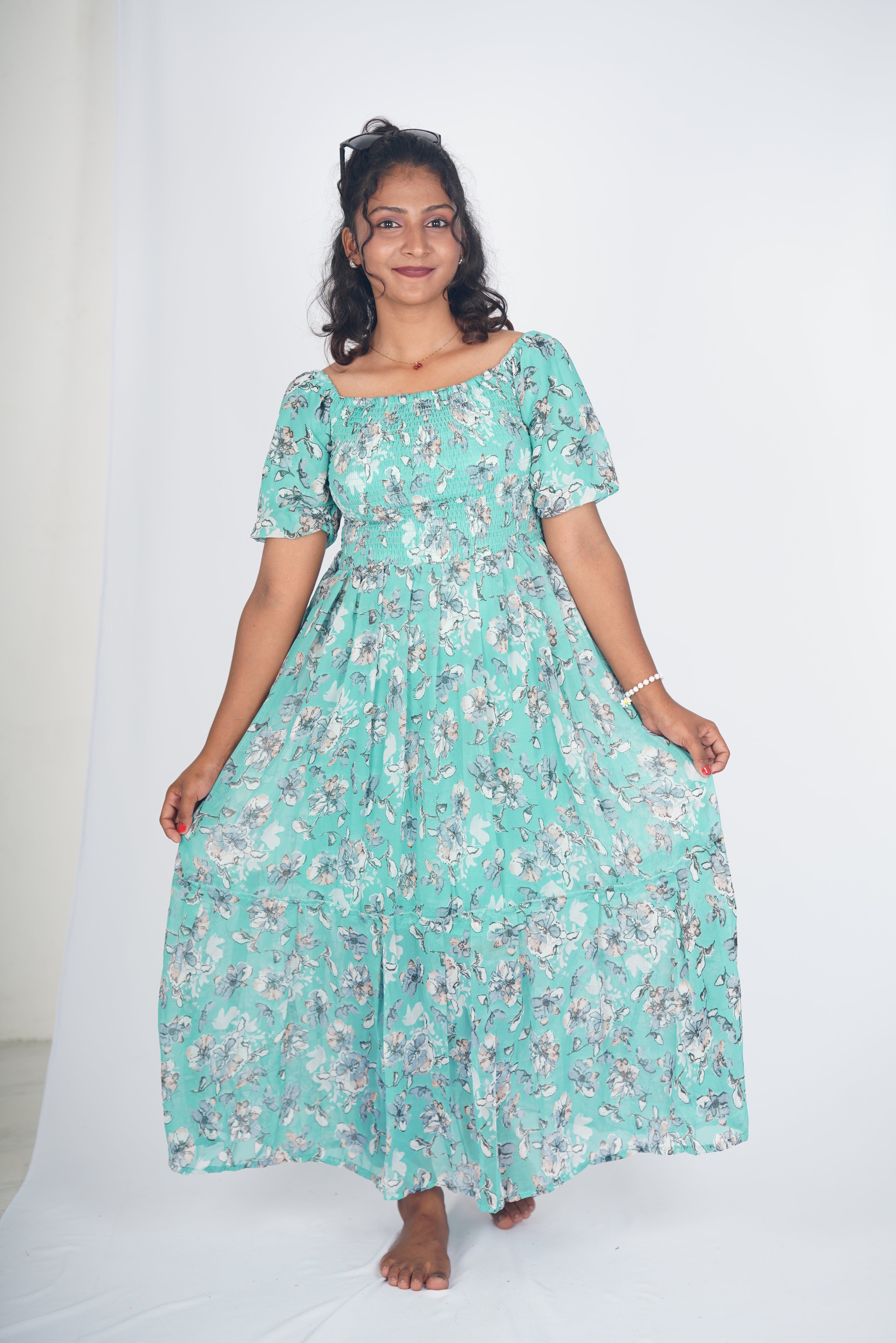 Seafoam Bloom Maxi